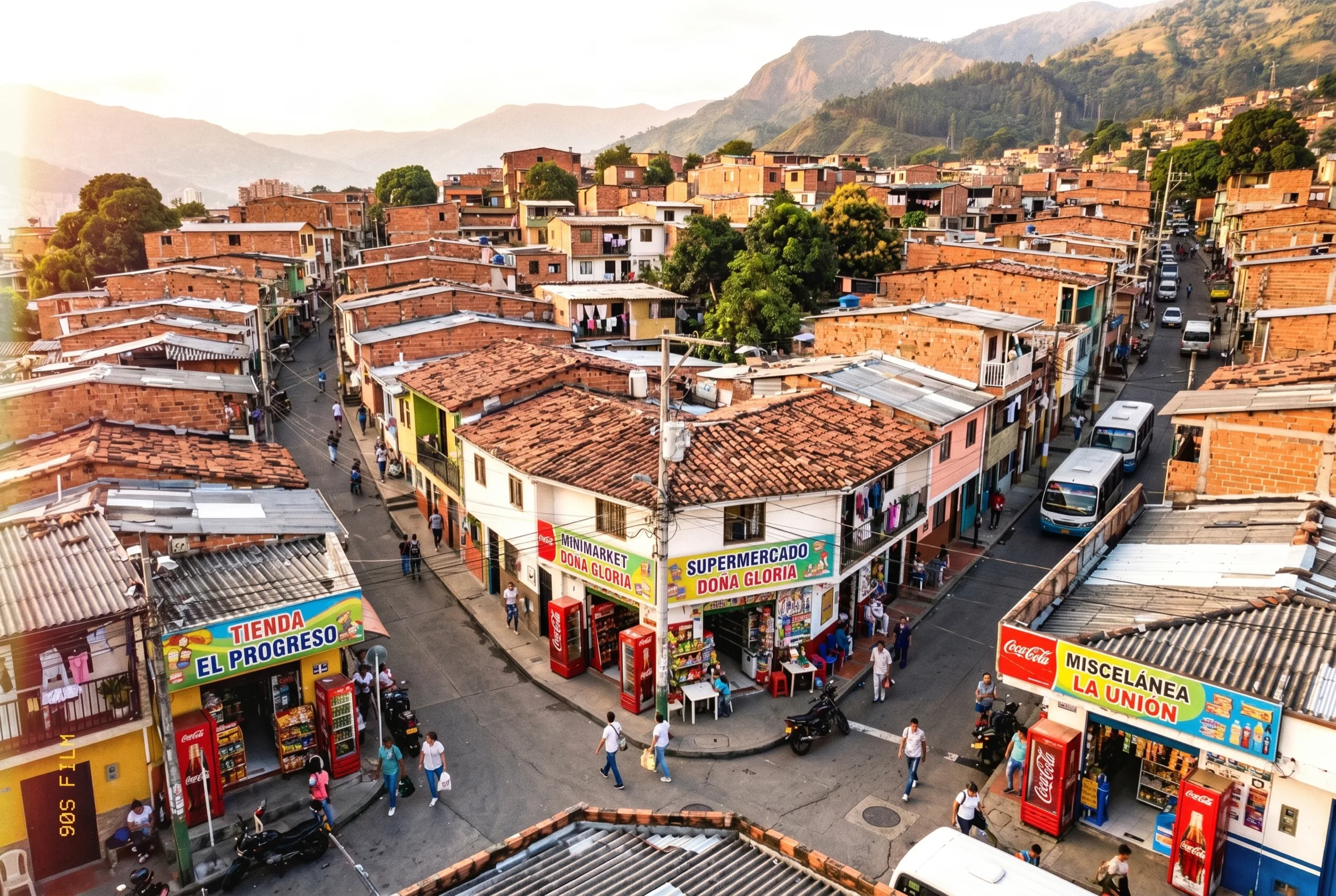 Barrio popular de Bogotá